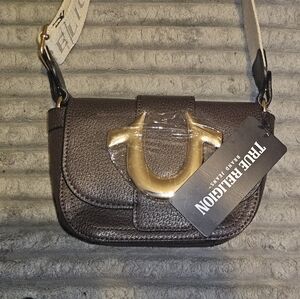 True Religion Mini Horseshoe Bag